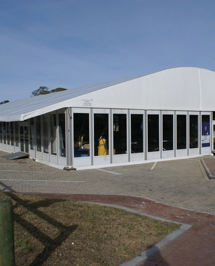 Bogenhalle 20 x 35/ 3,45 m  mit Dachüberstand